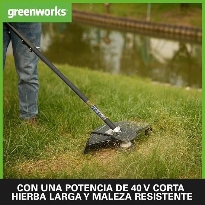 desbrozadora Greenworks GD40BCK2X
