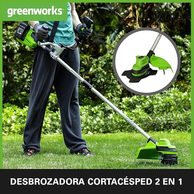 Greenworks GD24X2BCBK4x